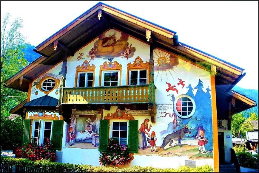 壁畫村OBERAMMERGAU